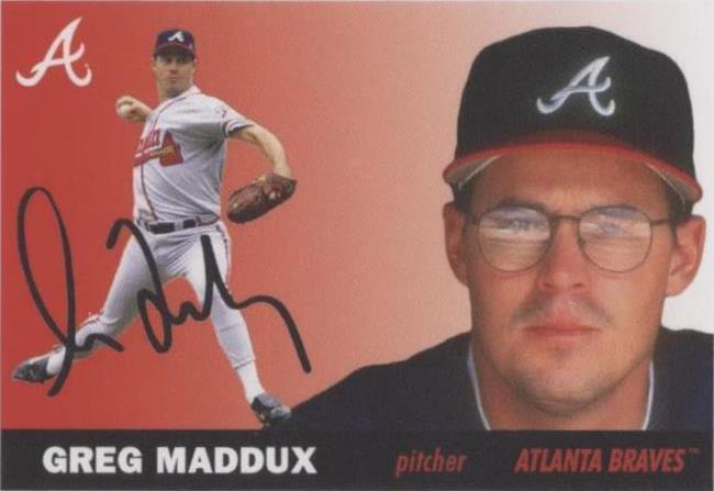 2022 Topps Throwback Thursday #TBT - Greg Maddux #42