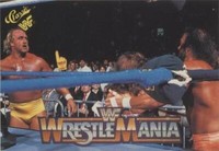 1990 Classic WWF The History of Wrestlemania - Hulk Hogan Randy Savage #107