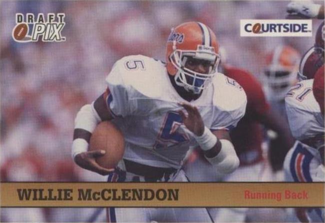 1992 Courtside Draft Pix Willie Mcclendon #37