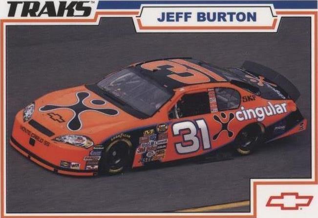 2006 Press Pass Traks - Jeff Burton #49
