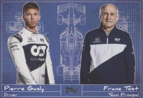 2021 Topps Formula 1 - Franz Tost Pierre Gasly #D-16