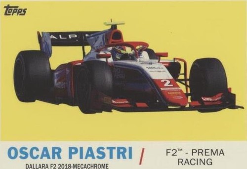 2021 Topps Formula 1 - Oscar Piastri #T61-OP