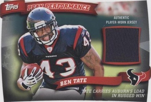 2010 Topps Ben Tate #PPR-BT