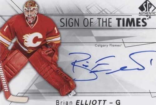 2016-17 SP Authentic - Brian Elliott #SOTT-BE