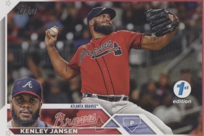 2023 Topps Series 1 1st Edition - Kenley Jansen #30