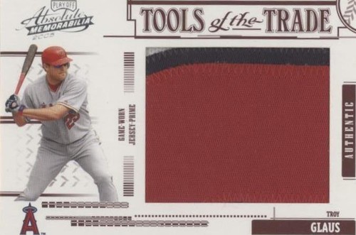 2005 Playoff Absolute Memorabilia - Troy Glaus #TT-53