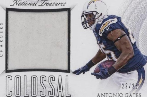 National Treasures Game Worn Colossal Jersey Chargers Antonio