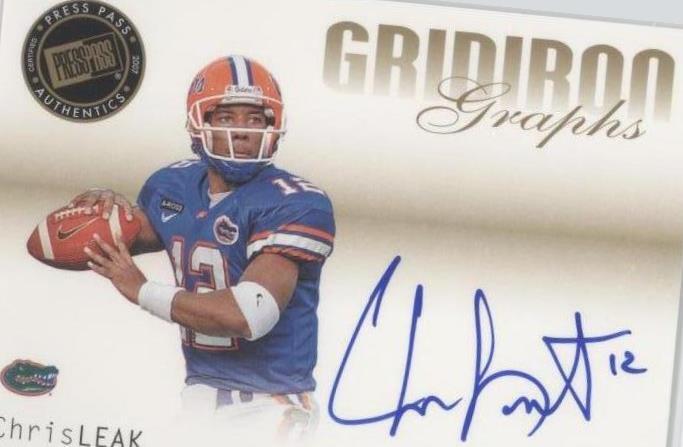 2007 Press Pass SE Chris Leak #GG-CL