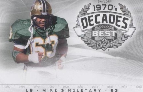 2011 Upper Deck College Football Legends Mike Singletary #DB-MS
