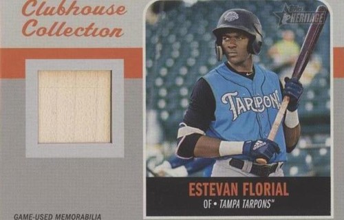 2019 Topps Heritage Minor League Edition - Estevan Florial #CCR-EF