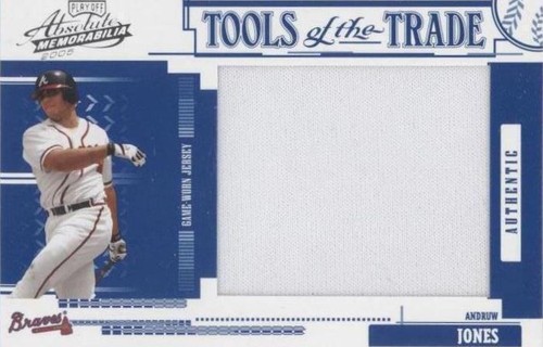 2005 Playoff Absolute Memorabilia - Andruw Jones #TT-65