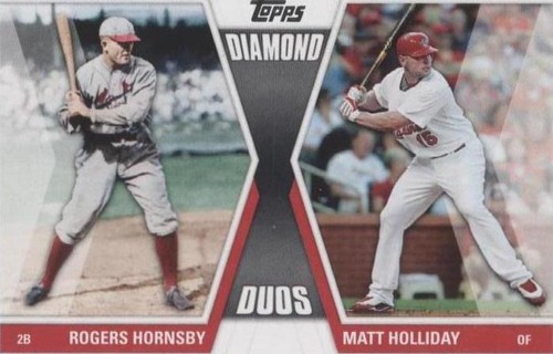 2011 Topps - Matt Holliday Rogers Hornsby #DD-HHO