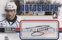 2009-10 In the Game Heroes and Prospects - Tom Pyatt #A-TP