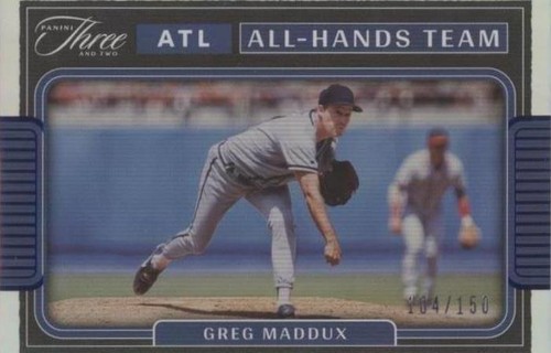 2022 Panini Three and Two - Greg Maddux #AHT-7