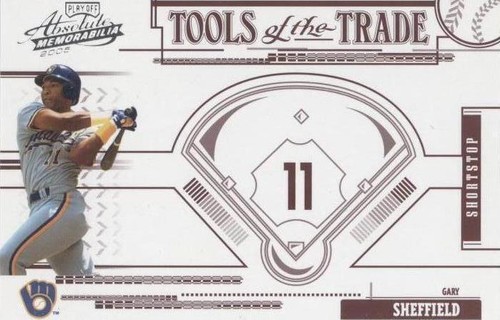 2005 Playoff Absolute Memorabilia - Gary Sheffield #TT-11