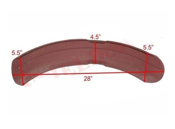 Front Mudguard Fender Bare Steel Metal Matchless G3L Rigid Girder Frame  