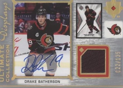 UPPER DECK NHLカード SP GAME USED DRAKE BATHERSON SENATORS 15/35 #DDM-DB 送料無料 中古 IT1 中古】 UPPER DECK NHLカード SP GAME USED DRAKE BATHERSON