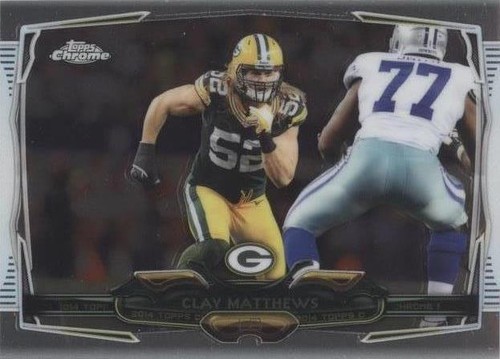 2014 Topps Chrome Mini Clay Matthews #10