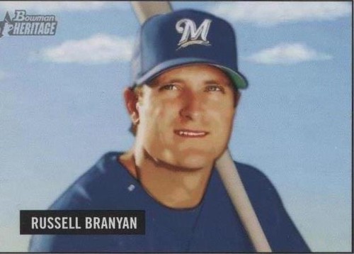 2005 Bowman Heritage - Russell Branyan #87