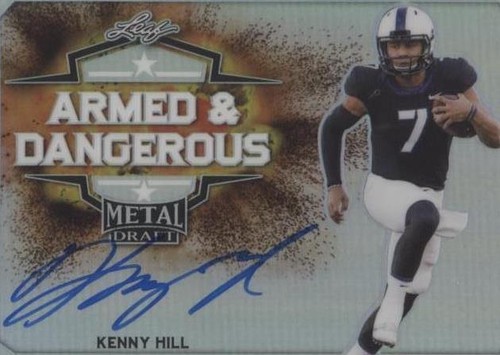 2018 Leaf Metal Draft Kenny Hill #AD-KH1