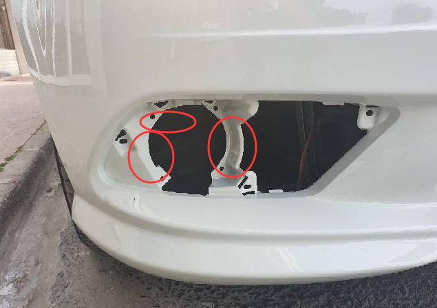 LED DRL Fog Lamps Daytime Running Lights For BENZ W204 C300 Sport 2008-2011