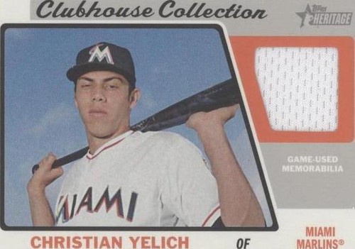2015 Topps Heritage - Christian Yelich #CCR-CY