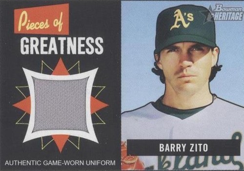 2005 Bowman Heritage - Barry Zito #PG-BZ