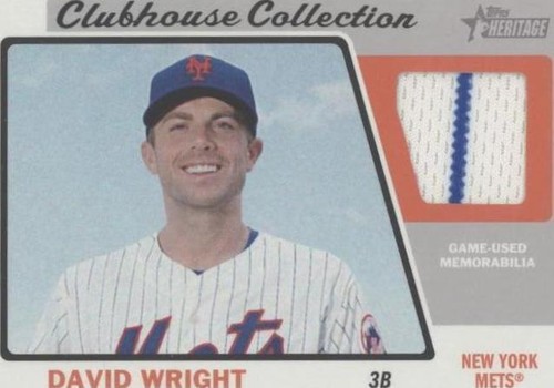2015 Topps Heritage - David Wright #CCR-DW