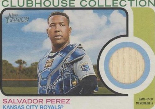 2022 Topps Heritage - Salvador Perez #CC-SP