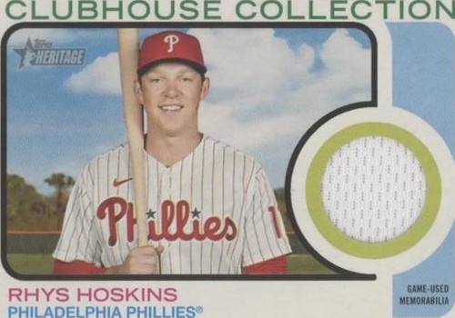 2022 Topps Heritage - Rhys Hoskins #CC-RH