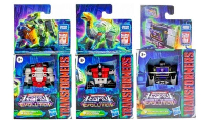 3 x Transformers Actionfiguren Legacy Core Class ca. 8,5 cm Hasbro NEU