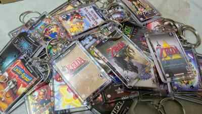 Gamecube GC Game Art Video Game Keychain | Chain | Pendent (Front & Back)