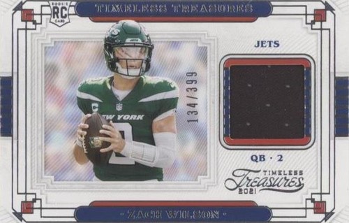 2021 Panini Chronicles Zach Wilson #TT-ZWI