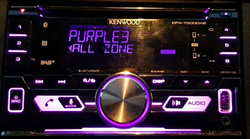 Kenwood Car Stereo Double Din Dab Tuner With Cd Usb