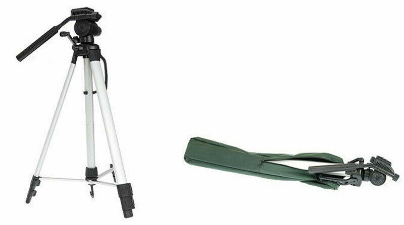 Cavalletto Fotografico Treppiedi Altezza Regolabile Da 61 A 161 Cm Stc-360 sus