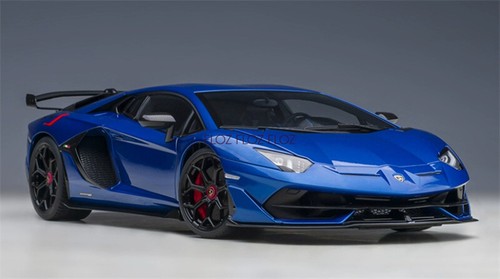 for AUTOART for Lamborghini for Aventador for SVJ Blue 1:18
