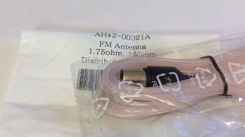 Samsung AH42-00021A Genuine OEM FM Antenna 1.75ohm 180mm H5500W H6500WM HM55