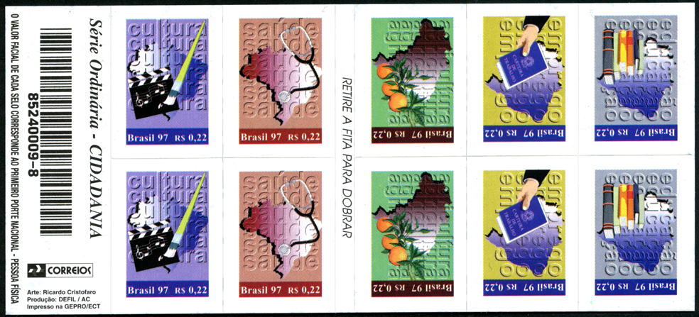 Brasilien 1997 Markenheftchen 