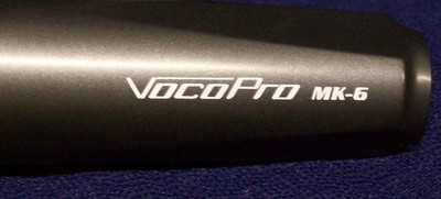 2 VOCOPRO MK6 KARAOKE MICROPHONES WITH CABLE