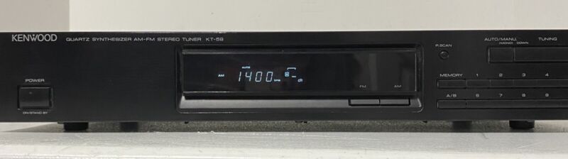 Kenwood KT-59 Quartz Synthesizer AM/FM Stereo Tuner One Owner Excellent