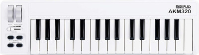 AKM320 32 Key MIDI Keyboard Controller, White