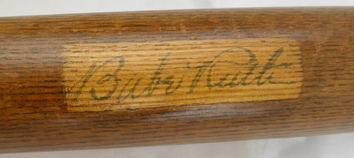 Babe Ruth Autographed Slugger 40 BR Bat Yankees PSA/DNA Beckett Graded 8 126116