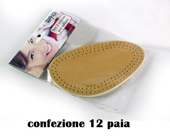 Set 12 Coppia Solette Gel Scarpe Calzature Talloni Uomo Donna moc