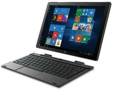 Windows 10 inch Tablet Netbook Touchscreen Keyboard 2in1 Smartab QuadCore 2DaySH