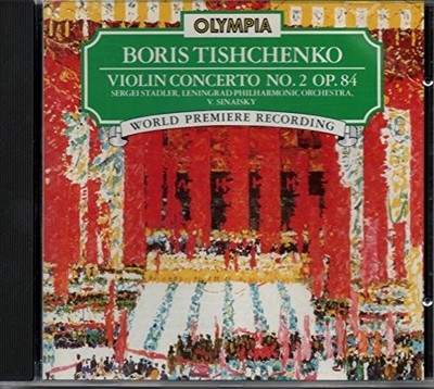 unbekannt - Boris Tishchenko: Violin concerto No2 Op 84 - unbekannt CD 5EVG The