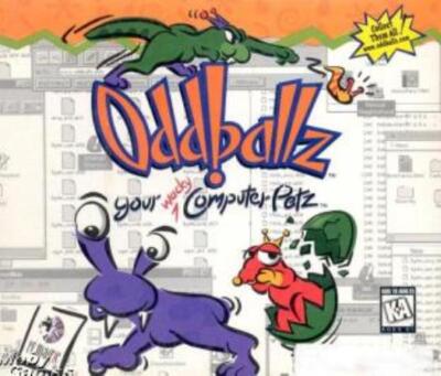 OddBallz PC MAC CD wacky computer petz toys discipline creature simulation game!