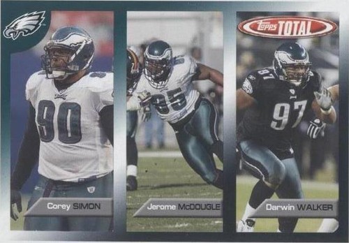 2005 Topps Total Corey Simon Darwin Walker Jerome McDougle #386