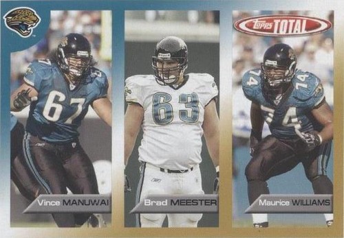 2005 Topps Total Brad Meester Maurice Williams Vince Manuwai #403
