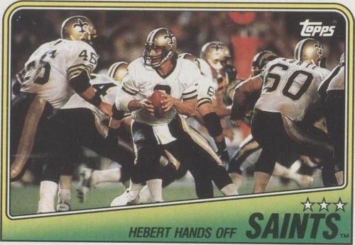 1988 Topps Bobby Hebert #54