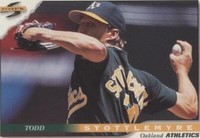 1996 Score - Todd Stottlemyre #69